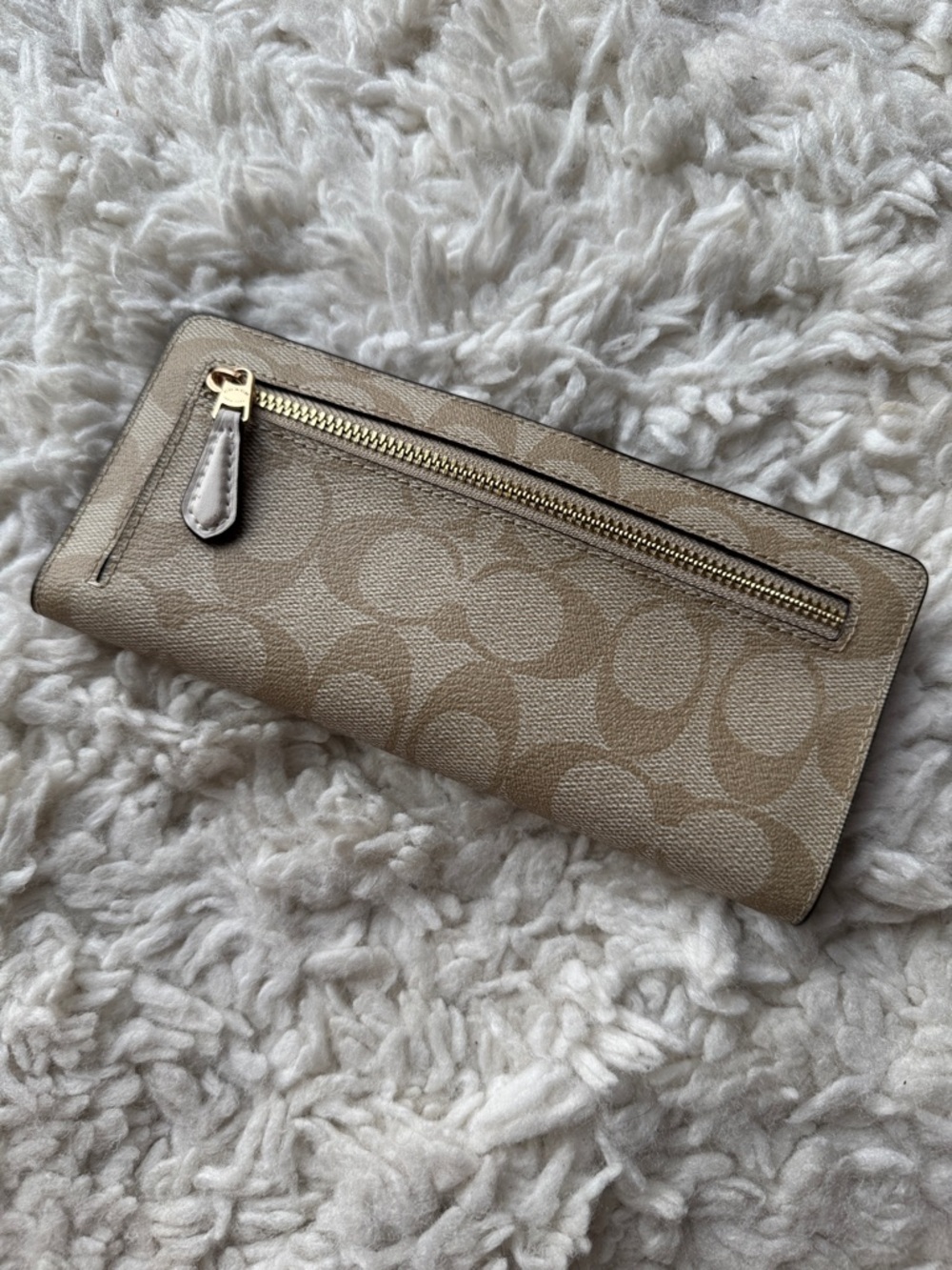 Coach Slim Signature Wallet - Picture 2 of 4